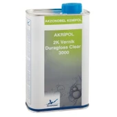 AkzoNobel Akripol 2k Akrilik Duragloss Clear 3000 Vernik Çeşitler - 2