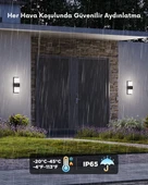 Govee Dış Mekan Hareket Sensörlü Duvar Aydınlatması IP65 H7078CD1 - 2