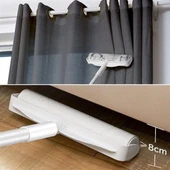 Pratik Temizlik İçin Yapışkanlı Tüy Rulosu 24 Cm Teleskopik Uzayabilen Saplı 2 Yedekli thumbnail 6