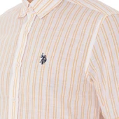 Erkek Sarı Uzun Kollu Gömlek thumbnail 7