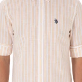 Erkek Sarı Uzun Kollu Gömlek thumbnail 5