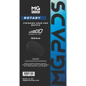 MG PADS Rotary Cila/Boya Koruma Süngeri Waffle (Siyah) - 160 Mm - 3
