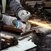 Bosch GWS 18V-8 Tek Akülü Avuç Taşlama Makinası 4Ah 125m - 06019N9021 - 5