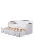 Yavrulu Karyola, Marmaris Divan Karyola Çekmeceli Açılır Çift Kişilik Karyola + Soft Yatak -Antrasit - 6