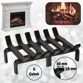 Şömine Izgarası 6 Çubuklu 36 Cm X 32 Cm Ekstra Dar Gözlü Izgara thumbnail 1