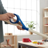 Mavi Tamir Bandı 75 mm x 10 mt Çok Amaçlı Güçlü Yapışkanlı Suya Dayanıklı Onarım Yalıtım Bandı thumbnail 3