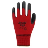 Beybi Nitril Poly Pn5 Kırmızı Siyah No:9 - 2