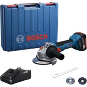 Bosch GWS 18V-8 Tek Akülü Avuç Taşlama Makinası 4Ah 125m - 06019N9021 - 1