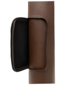 Yuga Suni Deri Proje Tüpü Cepli 10,5 cm Kahverengi - 5