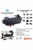 tecnopoint Webasto Tip D4 Dizel Isıtıcı 24v 5kw Tır, Kamyon, Iş Makinesi, Tekne, Karavan TC18-04 thumbnail 2
