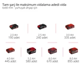 Einhell TP-CD 18/120 Li-i BL Solo PROFESSIONAL Akülü Darbeli Kömürsüz Matkap - 9