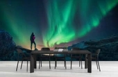 Kutup Işıkları Manzaralı Duvar Kağıdı thumbnail 5