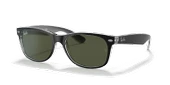 Ray-Ban Wayfarer 2132 6052 Black/Transparent-Green Güneş Gözlüğü thumbnail 1