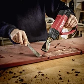 FLEX HG 650 Profesyonel Sıcak Hava Fön Makinesi Tabancası 2000W - LCD Ekran Değişken Isı Hız Ayarlı - 2