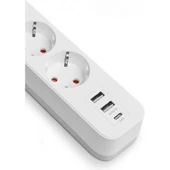 Fulltech FTR-16 Priz 1,8mt Usb'li 3'Lü - 06422 - 2