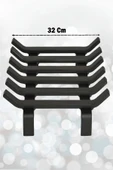 Şömine Izgarası 6 Çubuklu 36 Cm X 32 Cm Ekstra Dar Gözlü Izgara thumbnail 3