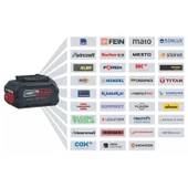 Bosch GWS 18V-8 Tek Akülü Avuç Taşlama Makinası 4Ah 125m - 06019N9021 - 4