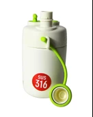 Dodge Çelik Termos Matara Çocuk 450Ml Beyaz - 3