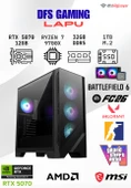 DFS GAMING LAPU RYZEN 7 9700X-B650M-RTX 5070 12GB-32GB DDR5 RAM-1TB M.2 SSD-OYUNCU BİLGİSAYARI thumbnail 1