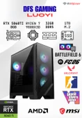 DFS GAMING LUOYI RYZEN 7 9800X3D-B650M-RTX 5060 TI 8GB-32GB DDR5 RAM-1TB M.2 SSD-OYUNCU BİLGİSAYARI thumbnail 1