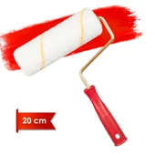 Dekor-1080 Eksport 5cm Orta Çap 14 mm Tüylü İç Cephe Saplı Boya Rulosu 20 cm thumbnail 1