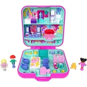 JGK22 Polly Pocket Mattel 80. Yıl Özel Nostaljik Kompakt Oyun Seti - 2