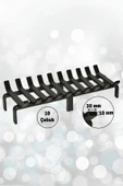 Şömine Izgarası 10 Çubuklu 60 Cm X 32 Cm Ekstra Dar Gözlü Izgara - 1