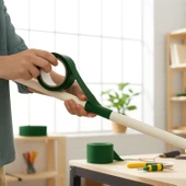 Yeşil Tamir Bandı 75 mm x 10 mt Çok Amaçlı Güçlü Yapışkanlı Suya Dayanıklı Onarım Yalıtım Bandı thumbnail 3