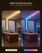 Govee COB Silikon Kaplamalı Matter Destekli LED Şerit PRO - 3 Metre H61E53D1 - 2