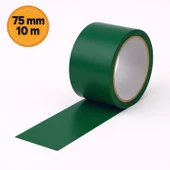 Yeşil Tamir Bandı 75 mm x 10 mt Çok Amaçlı Güçlü Yapışkanlı Suya Dayanıklı Onarım Yalıtım Bandı thumbnail 4