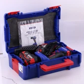 EXEN EN 274 DS Kömürsüz Darbeli Şarjlı Matkap 21V 4Ah 70Nm 2 Batarya Hızlı Şarj Led Işıklı Taşıma Çantalı thumbnail 4