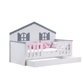 Yavrulu Karyola, Poli Yavrulu Montessori Yatak - Pembe thumbnail 9