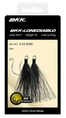 BKK Lone Diablo BT Black Bucktail Jig Olta İğnesi - 1