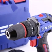 EXEN EN 274 DS Kömürsüz Darbeli Şarjlı Matkap 21V 4Ah 70Nm 2 Batarya Hızlı Şarj Led Işıklı Taşıma Çantalı thumbnail 6