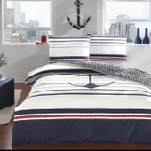 Taç Tek Kişilik Ranforce Nevresim Takımı Harbor - 1