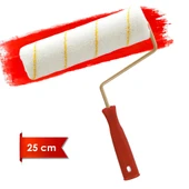 Dekor-1081 Eksport 5cm Orta Çap 14 mm Tüylü İç Cephe Saplı Boya Rulosu 25 cm thumbnail 1