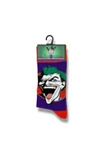 DC COMICS JOKER Lisanslı Yetişkin 3 Çift Soket Çorap 21533 thumbnail 3