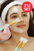 2’li Silikon Yüz Maske Spatula Seti – Kolay Temizlenir, Hijyenik, Yumuşak ve Renkli Seçenekler - 1