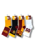 Galatasaray Lisanslı Çocuk 4 Çift Soket Çorap 1905 thumbnail 1