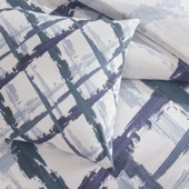 Taç Ranforce Nevresim Takımı Çift Kişilik Brıza Mavi - 2