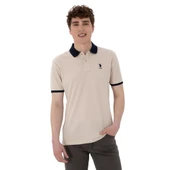 Erkek Regular Fit Polo Yaka Basic Tişört - 1