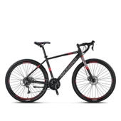 MOSSO GVL290 CLARIS ERKEK YARIŞ BİSİKLETİ 482H MD 29 JANT 16 VİTES SİYAH KIRMIZI - 1