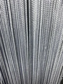 İP ZİNCİR GRİ RENK HAZIR DÜĞMELERİ DİKİLMİŞ İP PERDE  EN 180 CM BOY 280 CM thumbnail 4