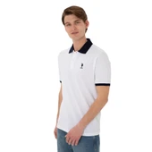Erkek Regular Fit Polo Yaka Basic Tişört - 10