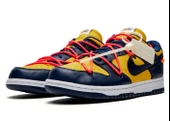 Nike Dunk Low Off-White University Gold Midnight Navy - 3