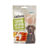 Caviara Tavuk Sarılı Etli Çiğneme Çubukları 80 Gr - 1