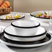 Schafer Lizzy Yemek Takımı 36 Parça-Siyah - 3