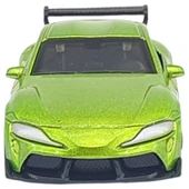Çek Bırak Metal Küçük Arabalar 8 cm - 6411A - Yeşil thumbnail 6
