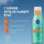 Nivea Derma Skin Clear Sivilce Karşıtı Yüz Temizleme Jeli 150 Ml + Tonik 200 Ml - 3
