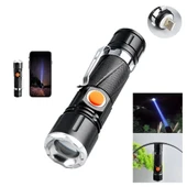 P50 Led Şarjlı Mıknatıslı Usb El Feneri  Wt-622 thumbnail 2